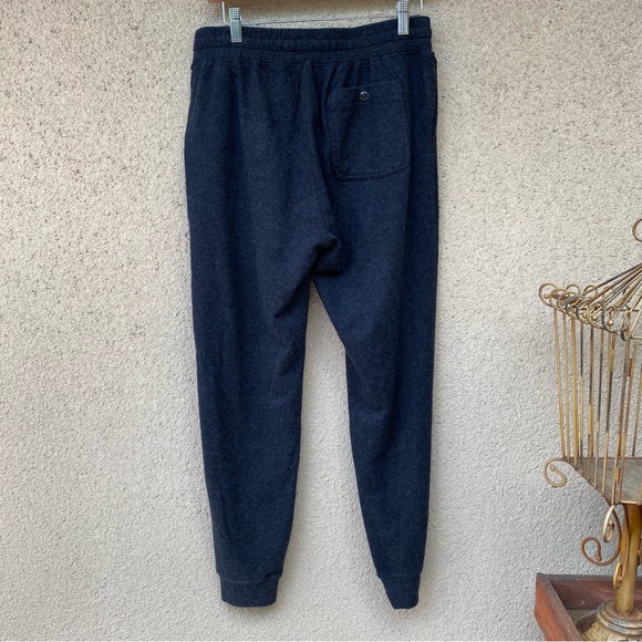 Faherty Legend Sweatpant/Jogger Heathered Black/Gray Twill - Med - Picture 3 of 5
